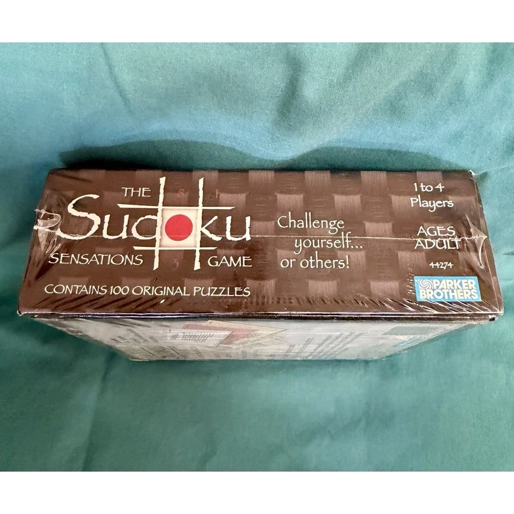 Sudoku Sensations‎ Game Parker Bros 2005 New In Wrap 100 Puzzles